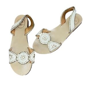 Jack Rogers Liliana Leather Slingback Sandals